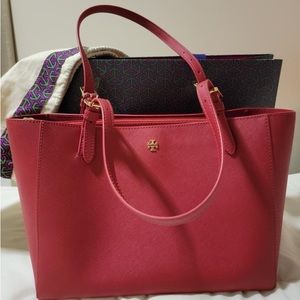 Large Red Tory Burch Purse